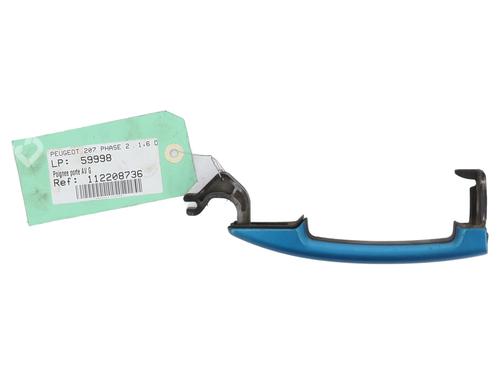 Front left exterior door handle PEUGEOT 207 (WA_, WC_) 1.6 HDi | BP29197214C128 
