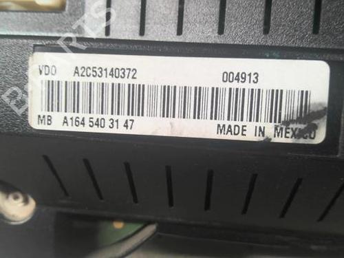 Instrument cluster MERCEDES-BENZ M-CLASS (W164) ML 350 4-matic (164.186) | BP20360334C47 