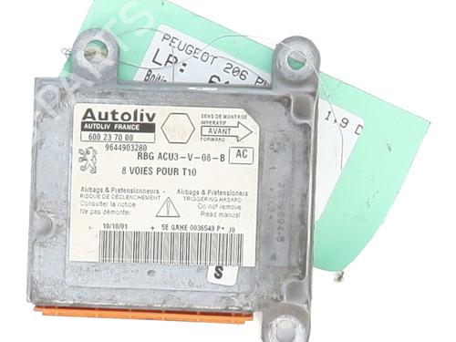 ECU airbags PEUGEOT 206 Hatchback (2A/C) 1.9 D | BP30159597M53