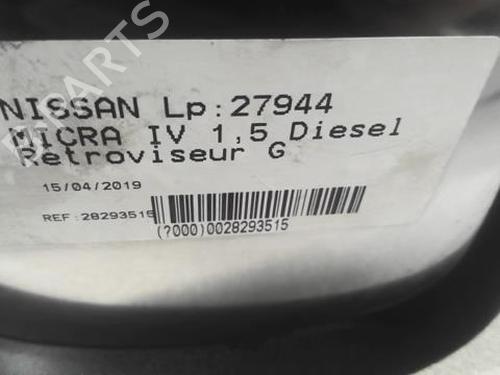 Left mirror NISSAN MICRA III (K12) 1.5 dCi | BP22000611C26 