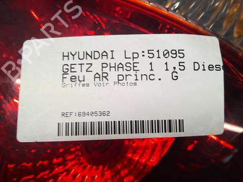 Left taillight HYUNDAI GETZ (TB) 1.5 CRDi | BP20355755C34 
