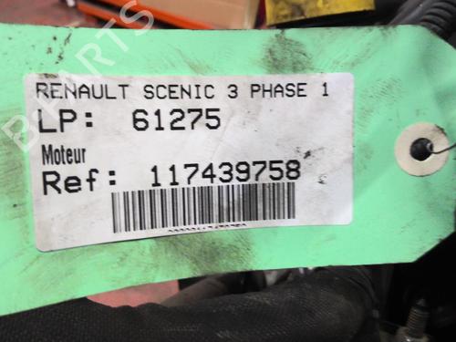 Used Engine RENAULT SCÉNIC III (JZ0/1_) 1.5 dCi (110 hp) 31207095
