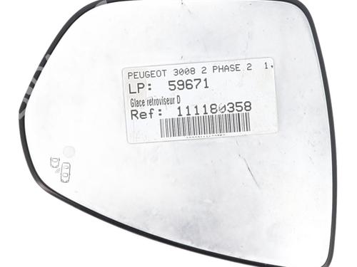 Used Right mirror glass PEUGEOT 3008 II SUV (MC_, MR_, MJ_, M4_) 1.2 THP/ PureTech 130 (MRHNSM, MRHNSU, MRHNSJ, MRHNYW,... (131 hp) 28614674