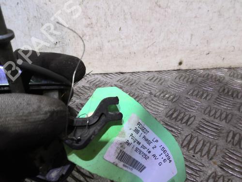 Front left exterior door handle PEUGEOT 308 I (4A_, 4C_) 1.6 HDi | BP20365198C128 