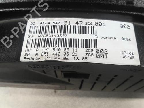 Instrument cluster MERCEDES-BENZ M-CLASS (W164) ML 350 4-matic (164.186) | BP20360334C47 