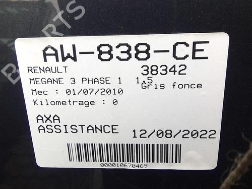 Front left window mechanism RENAULT MEGANE III Hatchback (BZ0/1_, B3_) 1.5 dCi (BZ0C) | BP23846761C22  - Image 12