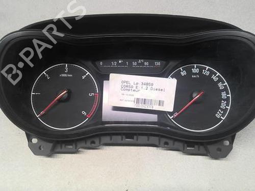 Used Instrument cluster OPEL CORSA E (X15) 1.3 CDTI (08, 68) (75 hp) 21798300