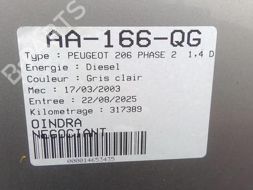 Front left panel PEUGEOT 206 Hatchback (2A/C) 1.4 HDi eco 70 | BP28326551C58  - Image 17