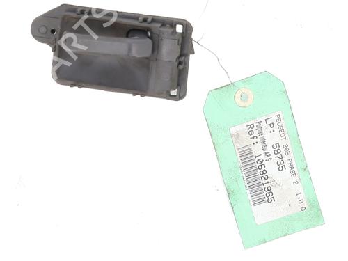 Used Rear left interior door handle PEUGEOT 205 II (20A/C) 1.7 Diesel (60 hp) 26546281