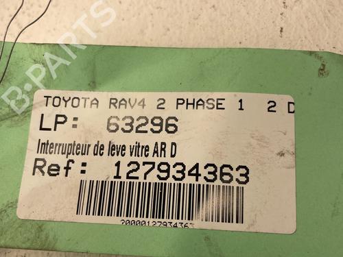 Right rear window switch TOYOTA RAV 4 II (_A2_) 2.0 D 4WD (CLA20_, CLA21_, CLA20R, CLA21R) | BP36761267I28 - Image 3