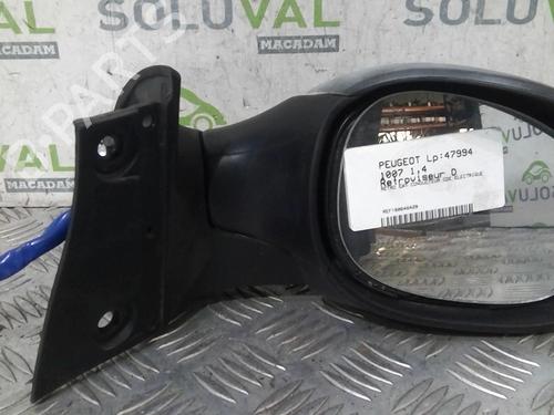 Right mirror PEUGEOT 1007 (KM_) 1.4 HDi | BP22005068C27