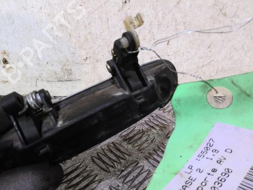 Front right exterior door handle AUDI A3 (8L1) 1.9 TDI | BP20358268C129 