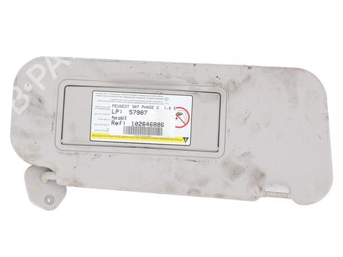 Used Right sun visor Right sun visor PEUGEOT 307 (3A/C) 1.6 16V (109 hp) 24231175 24231175