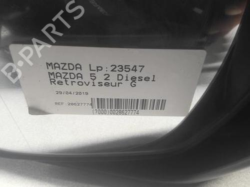 Used Left mirror MAZDA 5 (CR) 2.0 CD (CR19) (110 hp) 22000658