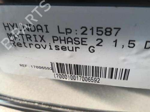 Left mirror HYUNDAI MATRIX (FC) 1.5 CRDi VGT | BP21999148C26 