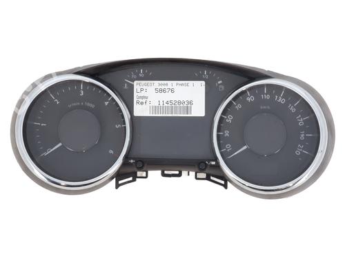 Used Instrument cluster PEUGEOT 3008 I MPV (0U_) 1.6 HDi (109 hp) 30116296
