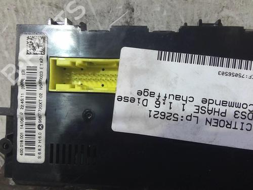 Commande Chauffage CITROËN DS3 (SA_) 1.6 HDi 90 (92 hp) 20362001