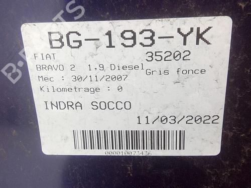 Climate control FIAT BRAVO II (198_) 1.9 D Multijet (198AXB1A) | BP22004462I5 
