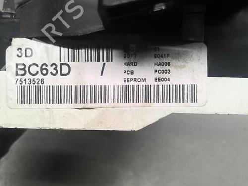 Used Instrument cluster Instrument cluster 21810058 21810058