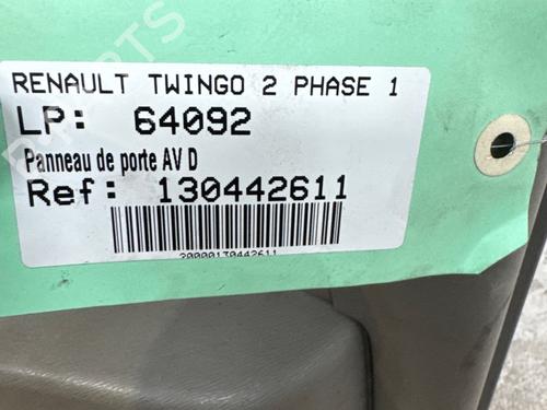 Høyre frontpanel RENAULT TWINGO II (CN0_) 1.2 16V (CN0K, CN0V, CN0A) | BP38032872C59 - Image 3