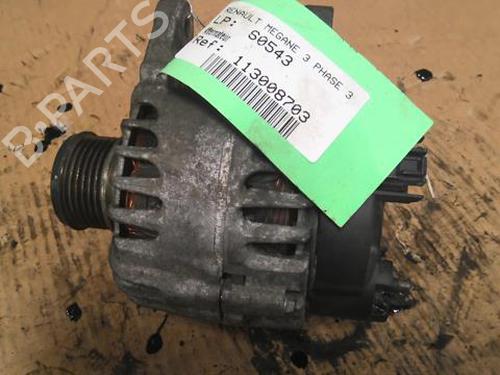 Used Alternator RENAULT MEGANE III Hatchback (BZ0/1_, B3_) 1.5 dCi (BZ09, BZ0D, BZ1W, BZ29, BZ14) (110 hp) 29407759