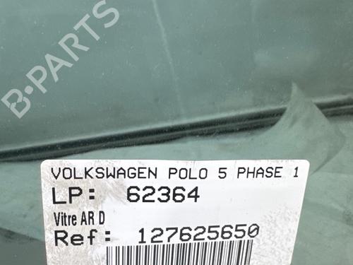 Dør rude højre bagtil Dør rude højre bagtil VW POLO V (6R1, 6C1) 1.6 TDI (90 hp) 36512051 36512051