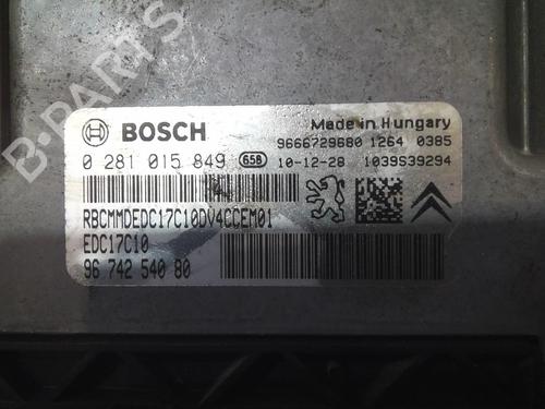 Used Electronic module Electronic module PEUGEOT 207 (WA_, WC_) 1.4 HDi (68 hp) 20364083 20364083