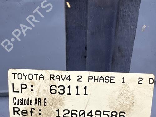 Used Rear left door window Rear left door window TOYOTA RAV 4 II (_A2_) 2.0 D 4WD (CLA20_, CLA21_, CLA20R, CLA21R) (116 hp) 35972932 35972932