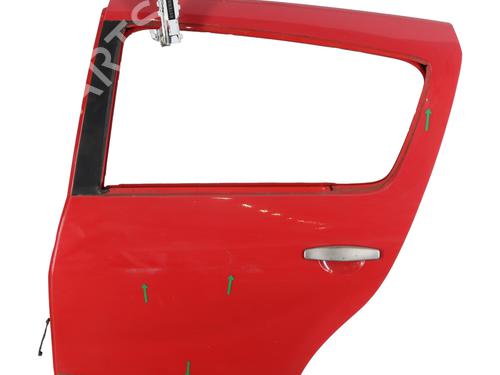 Left rear door DACIA SANDERO 1.4 (BS0C, BS0A, BS0G, BS1F, BS0E) | BP25825216C4 
