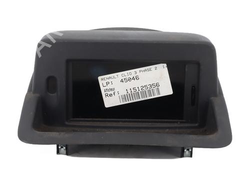 Used Display monitor RENAULT CLIO III (BR0/1, CR0/1) 1.5 dCi (C/BR0G, C/BR1G) (68 hp) 30261928