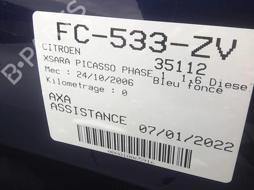 Left rear door CITROËN XSARA PICASSO (N68) 1.6 HDi | BP22004181C4 