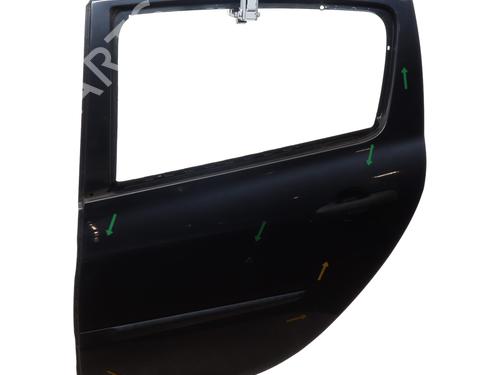 Used Left rear door RENAULT CLIO III (BR0/1, CR0/1) 1.5 dCi (C/BR0G, C/BR1G) (68 hp) 20365997