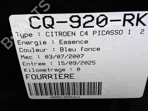 Rear right door window CITROËN C4 Picasso I MPV (UD_) 2.0 i 16V | BP29292322C21 