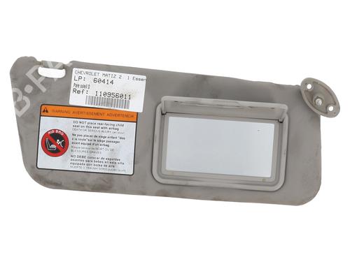Right sun visor CHEVROLET MATIZ (M200, M250) 1.0 | BP28416278I2 