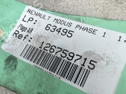 Rear parcel shelf RENAULT MODUS / GRAND MODUS (F/JP0_) 1.5 dCi (FP0E, JP0E) | BP36150517C85 - Image 3