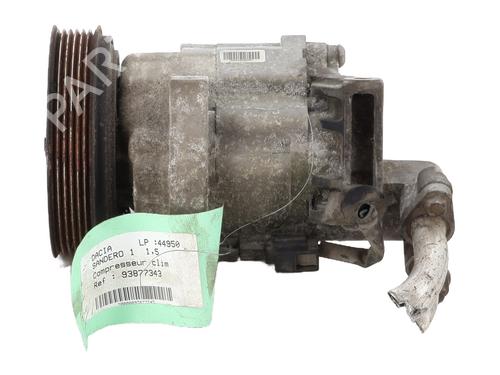 Used AC compressor AC compressor DACIA SANDERO 1.5 dCi (75 hp) 20360725 20360725