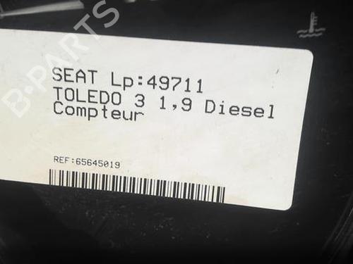 Instrument cluster SEAT TOLEDO III (5P2) 1.9 TDI | BP21810228C47 