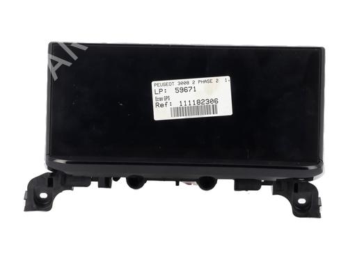 Used Display monitor PEUGEOT 3008 II SUV (MC_, MR_, MJ_, M4_) 1.2 THP/ PureTech 130 (MRHNSM, MRHNSU, MRHNSJ, MRHNYW,... (131 hp) 29143240