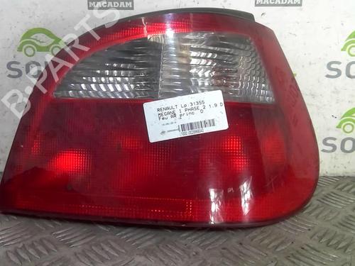 Used Right taillight RENAULT MEGANE I (BA0/1_) 1.9 dCi (BA05, BA1F) (102 hp) 22000783