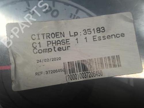 Instrument cluster CITROËN C1 (PM_, PN_) 1.0 | BP21728105C47 