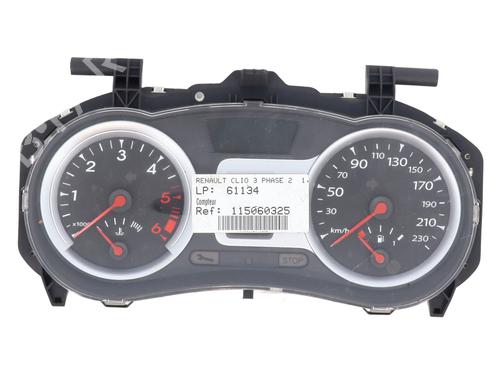 Used Instrument cluster RENAULT CLIO III (BR0/1, CR0/1) 1.5 dCi (BR17, CR17) (86 hp) 30690395
