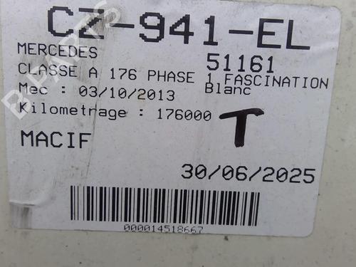 Left front window switch MERCEDES-BENZ A-CLASS (W176) A 220 CDI (176.003) | BP28283562I27 
