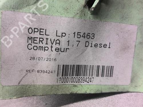 Instrument cluster OPEL MERIVA A MPV (X03) 1.7 DTI (E75) | BP21798393C47 
