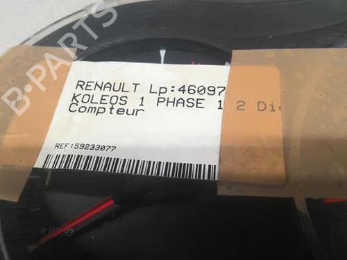 Used Instrument cluster Instrument cluster RENAULT KOLEOS I (HY_) 2.0 dCi 4x4 (HY0K) (150 hp) 21636021 21636021
