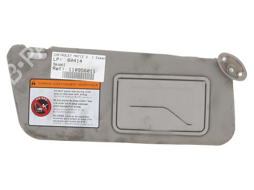 Used Right sun visor Right sun visor CHEVROLET MATIZ (M200, M250) 1.0 (67 hp) 28416278 28416278