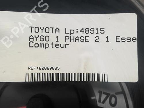 Instrument cluster TOYOTA AYGO (_B1_) 1.0 (KGB10_, KGB10R) | BP20362239C47 