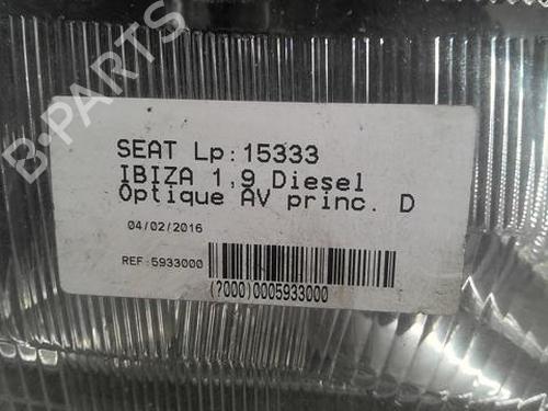 Right headlight SEAT IBIZA II (6K1) 1.9 D | BP20363269C29 