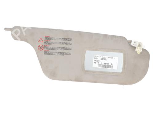 Used Right sun visor RENAULT CLIO III (BR0/1, CR0/1) 1.5 dCi (BR17, CR17) (86 hp) 30261688