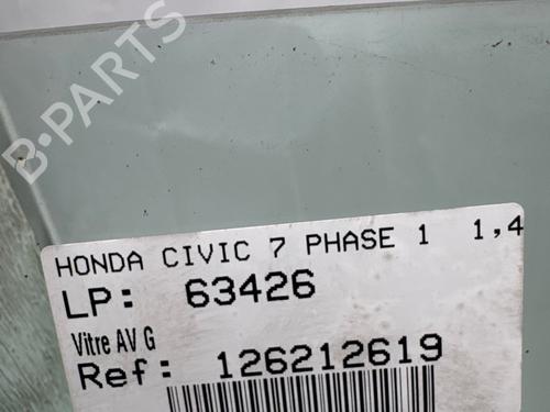 Used Front left door window Front left door window HONDA CIVIC VII Hatchback (EU, EP, EV) [2000-2006] 35973094 35973094
