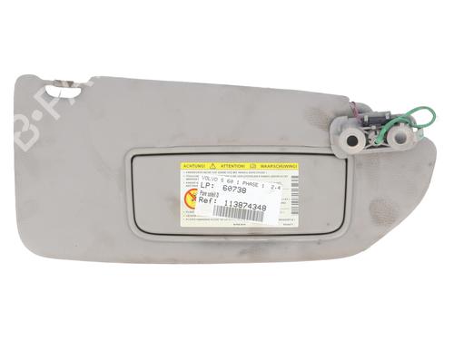 right-sun-visor-volvo-s60-i-384-2000-2001-2002-2003-2004-2005-2006-2007-2008-2009-2010-29928127 main image